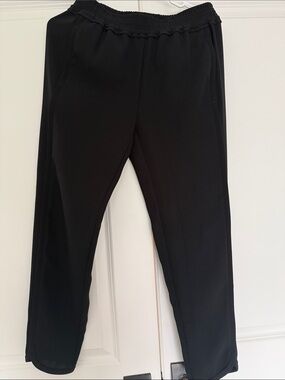 NWOT JCrew Classic Black Elastic Waist Pull-On Jogger
